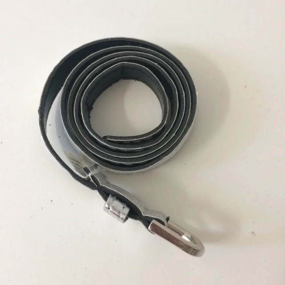 Free with Purchase NWOT Silver Metallic Belt